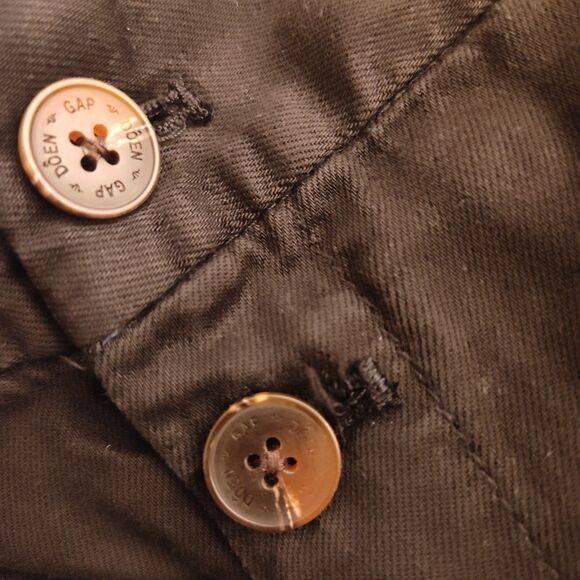 New Gap x Doen Pants Size 6 Trousers High Rise Pleated Wide Leg 30"x28" Cotton - Picture 7 of 13